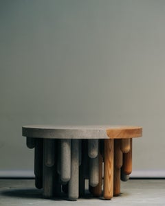 Matek Rooted Coffee Table in Recycled Composite by Project Materia
