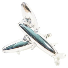 Project Materia 2025 Stack Fishies Sculpture in Glass by Project Materia