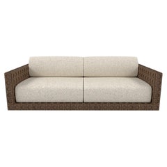 Sofa 2 Seat, Solid Wood by Sebastiano Zilio