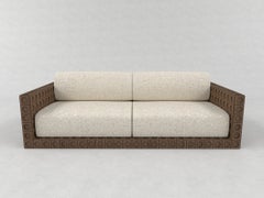 Sofa 2 Seat, Solid Wood by Sebastiano Zilio
