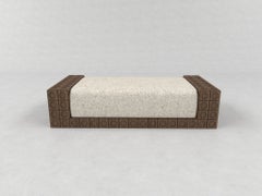 Small Day Bench, Solid Wood by Sebastiano Zilio