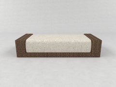 Medium Day Bench, Solid Wood by Sebastiano Zilio