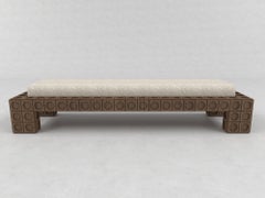 Panca media, in legno massello, di Sebastiano Zilio