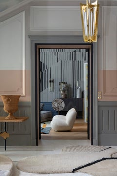 Brass Glass Tubes Chandelier 05 by Magic Circus Editions