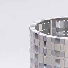 Silver Decorative Splot Design Cachepot By Svetlana Golubeva