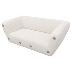 TEND Sofa in Boucle Fabric, Wood and Steel by CHRISTOPHE PERICHON