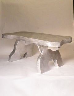 Big Table in Aluminium by Six Dots Design