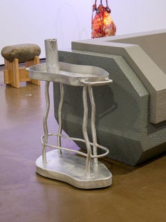 Drinks Trolley in Aluminium by Six Dots Design