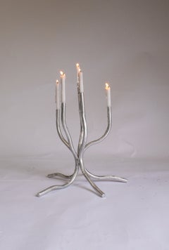 Small Candelabra in Aluminium by Six Dots Design