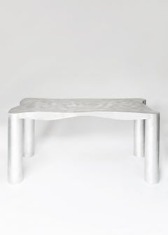 Dining Table in Aluminium by Six Dots Design