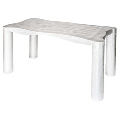 Dining Table in Aluminium by Six Dots Design