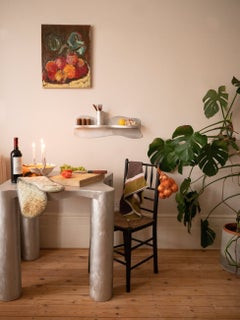 Kitchen Table in Aluminium by Six Dots Design