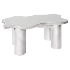 Hand Craft Space Craft Coffee Table in Aluminium by Six Dots Design
