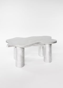 Hand Craft Space Craft Coffee Table in Aluminium by Six Dots Design