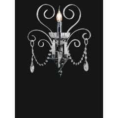 Collection Royal Wall Lamp, Metal and Crystal, NCA 100 by JAGO