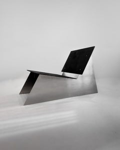 Lounge Chair in Aluminium and Blackwood by Case Studios
