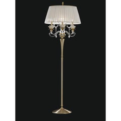 Collection Flower Floor Lamp, Metal and Crystal, NCP 300 by JAGO