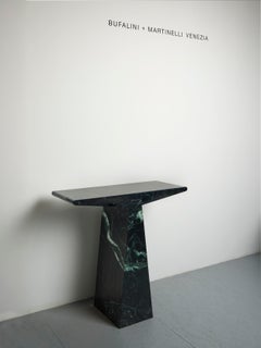 Consola ALCM en mármol Verde Alpi de Bufalini Design