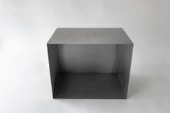 Sonar Cube Multifunction Furniture in Brushed Stainless Steel by form & eisen