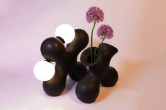 Tabono Table Lamp & Vase Set in Ceramic by Soheila Mahmoodi