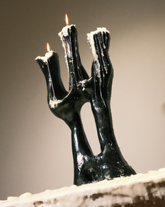 Black Triarch Candelabra by Plasthetic.s