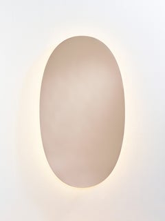 Brio Bronze L Wall Mirror with LED Lighting by Deknudt Mirrors