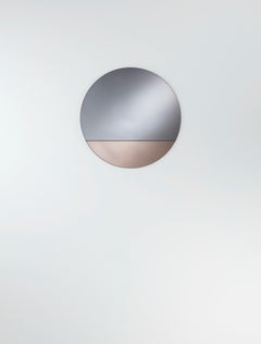 Cord Bronze M Contemporary Wall Mirror by Deknudt Mirrors