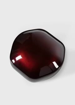 Ondine Small Lacquered Red Box Sculpture by Mercoeur
