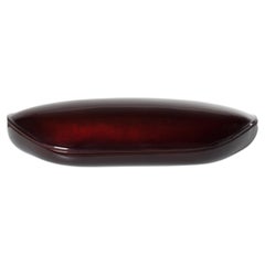 Ondine Large Lacquered Red Box Sculpture by Mercoeur