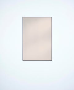 Lucka Bronze Black Rectangle Mirror with Black Metal Frame by Deknudt Mirrors