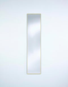 Espejo «Lucka Clear Gold Hall» con marco metálico, de Deknudt Mirrors