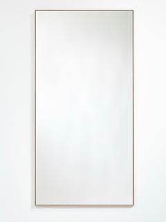 Espejo «Lucka Clear Oak XXL» con marco de roble macizo, de Deknudt Mirrors