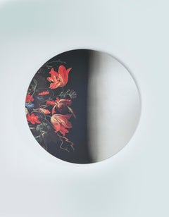Miroir mural rond « Museo Sculptural Contemporary » de Deknudt Mirrors
