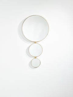 Espejo escultural contemporáneo «Opera» de Deknudt Mirrors