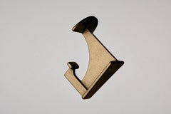 Brass Contemporary Compass Hook by Henry Wilson