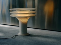 White Onyx Levi Lamp by Henry Wilson
