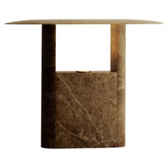 Pagoda Brown Onyx Large Lamp by Henry Wilson