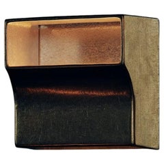 Contemporary Brass Scoop Wall Light 165 by Henry Wilson