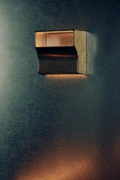 Contemporary Brass Scoop Wall Light 165 by Henry Wilson