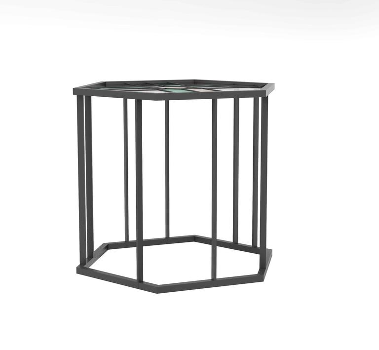 Stained Glass Coffee Table, Santissimi II, Serena Confalonieri at 1stDibs