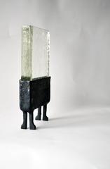 Luminaire en verre coulé N.1, JM Szymanski