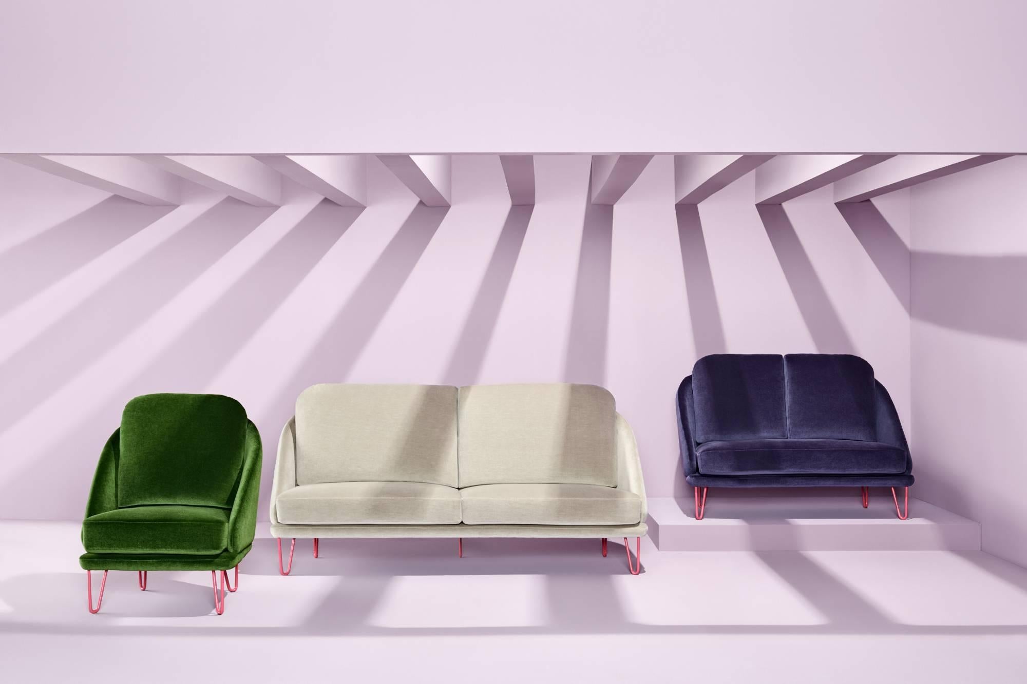 Post-Modern Agora Green Sofa Pepe Albargues