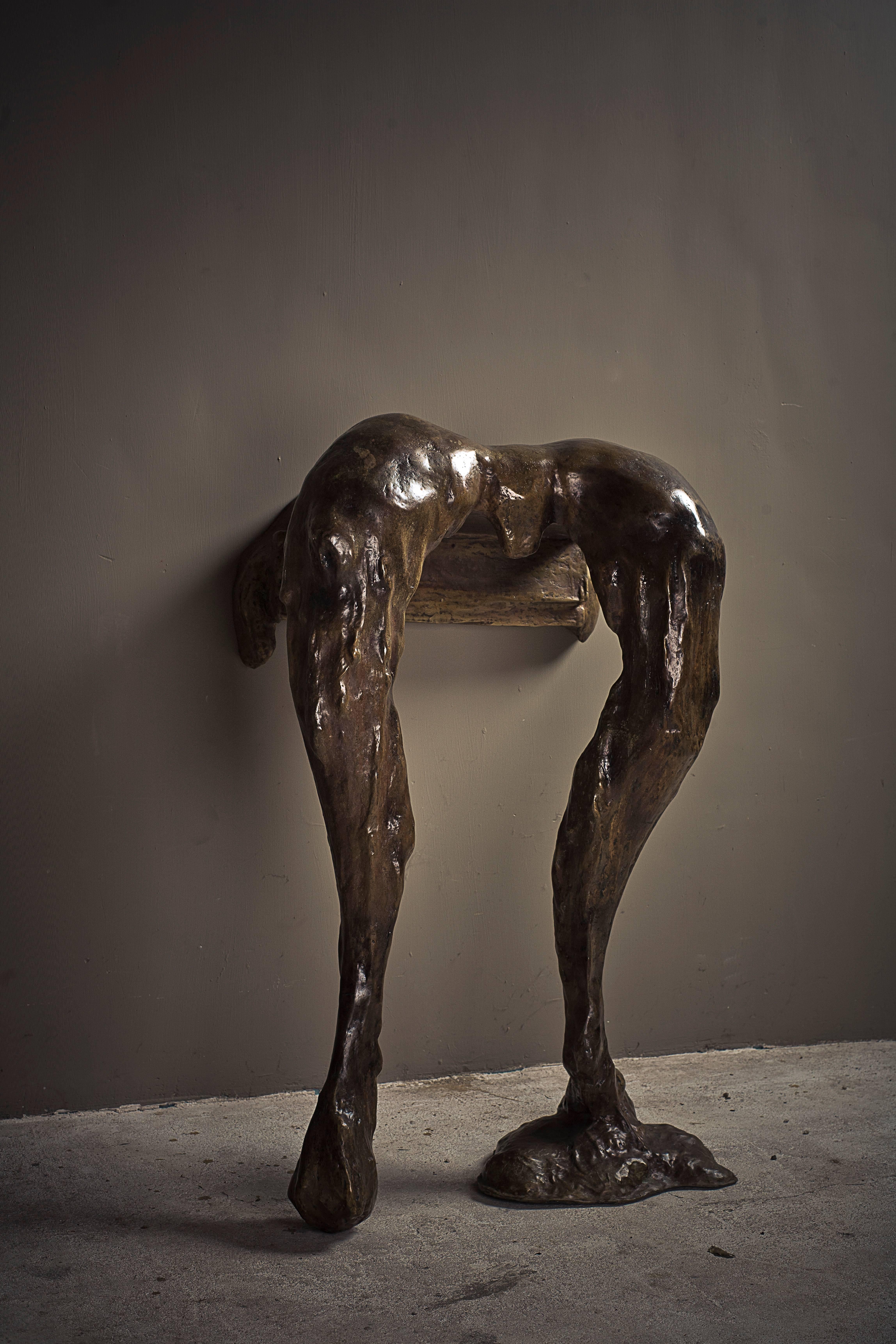 LPB bronze console, signed by Kevin de Winter, WDSTCK Studio

The Love, the Pain, the Beauty arose in a phase in which Kevin de Winter was triggered by the Paradox between love and sorrow. During the design process he dealt with questions such as;