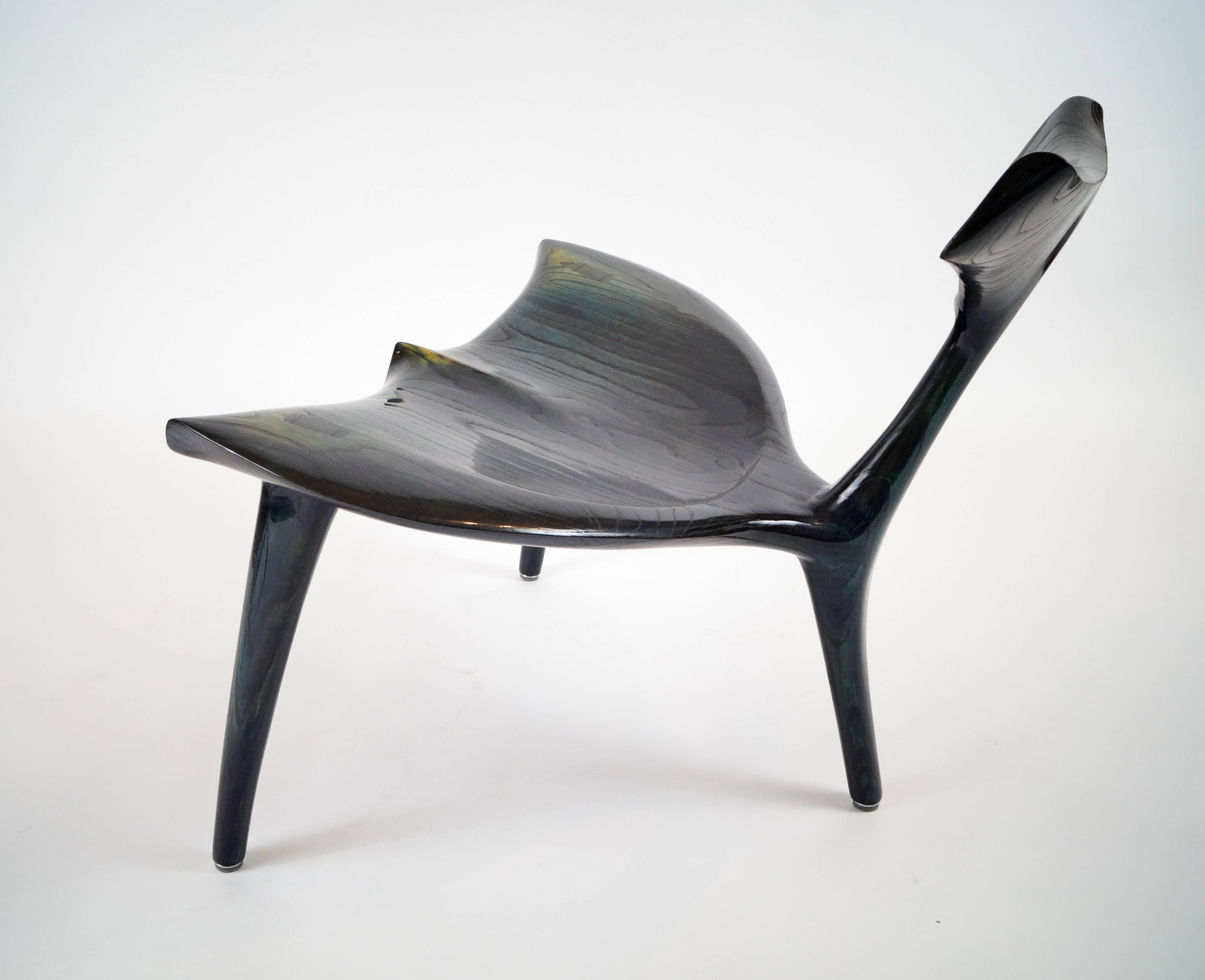Modern Art Whale Chair MS82 Handcrafted and Designed by Morten Stenbaek