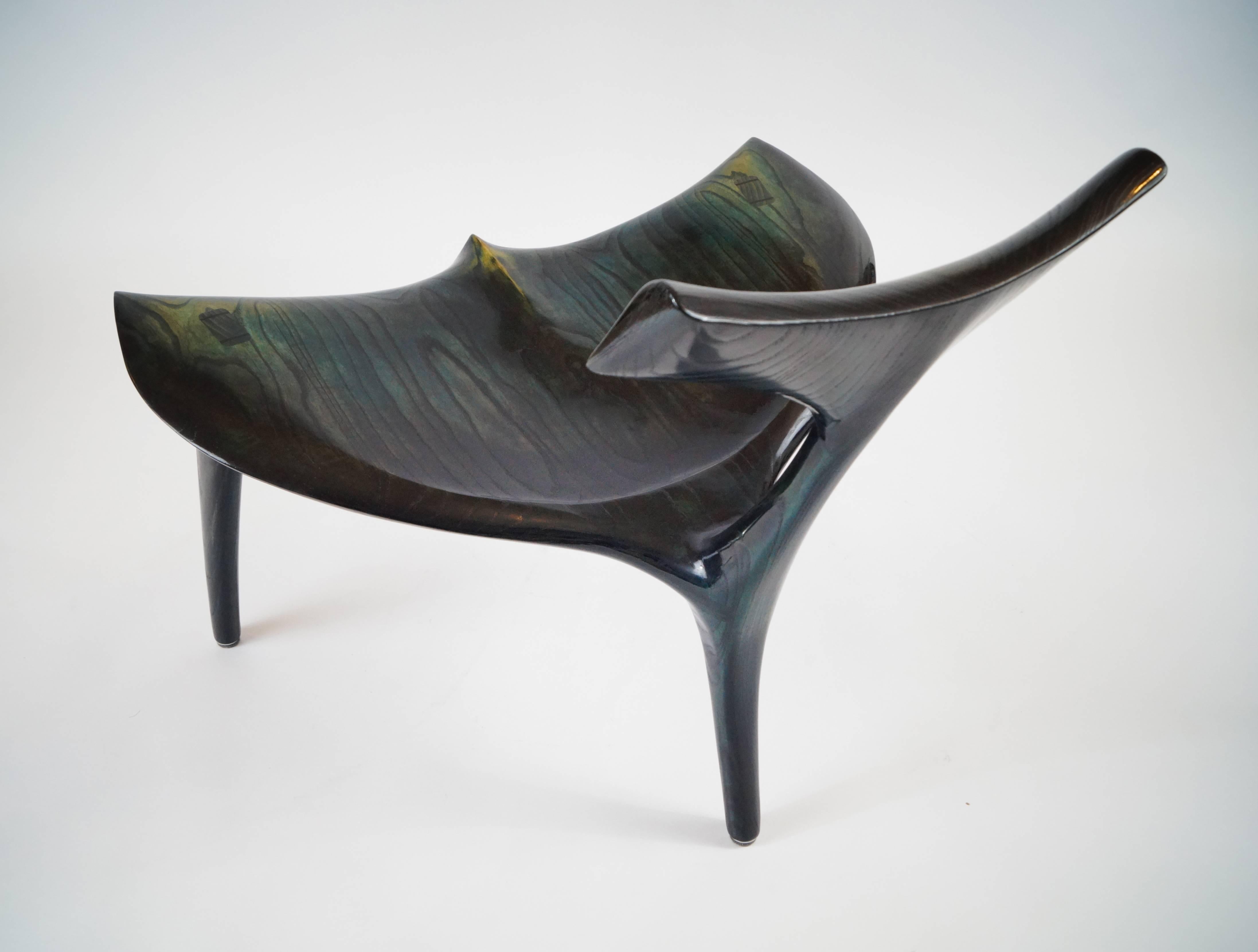 Danish Art Whale Chair MS82 Handcrafted and Designed by Morten Stenbaek