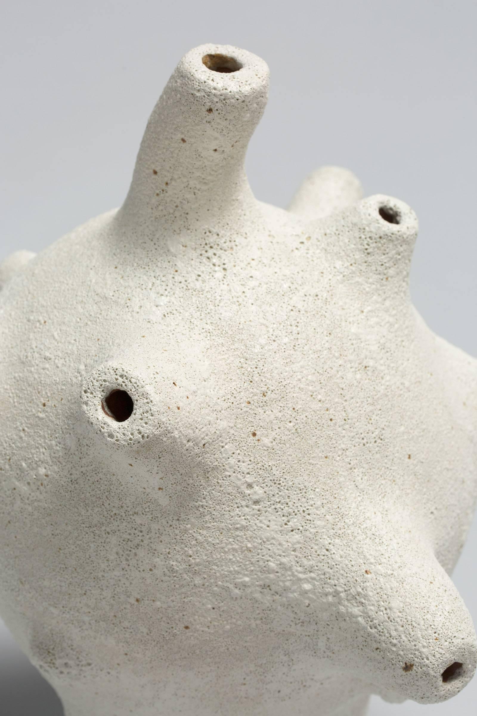 William Coggin, Pseudopodia 
Glazed ceramic stoneware
Dimensions: 18