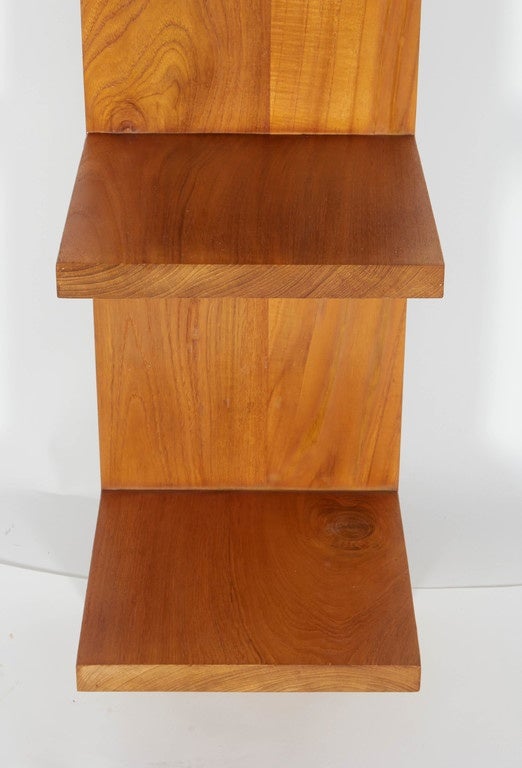 Contemporary Leaning Book Shelf For Sale