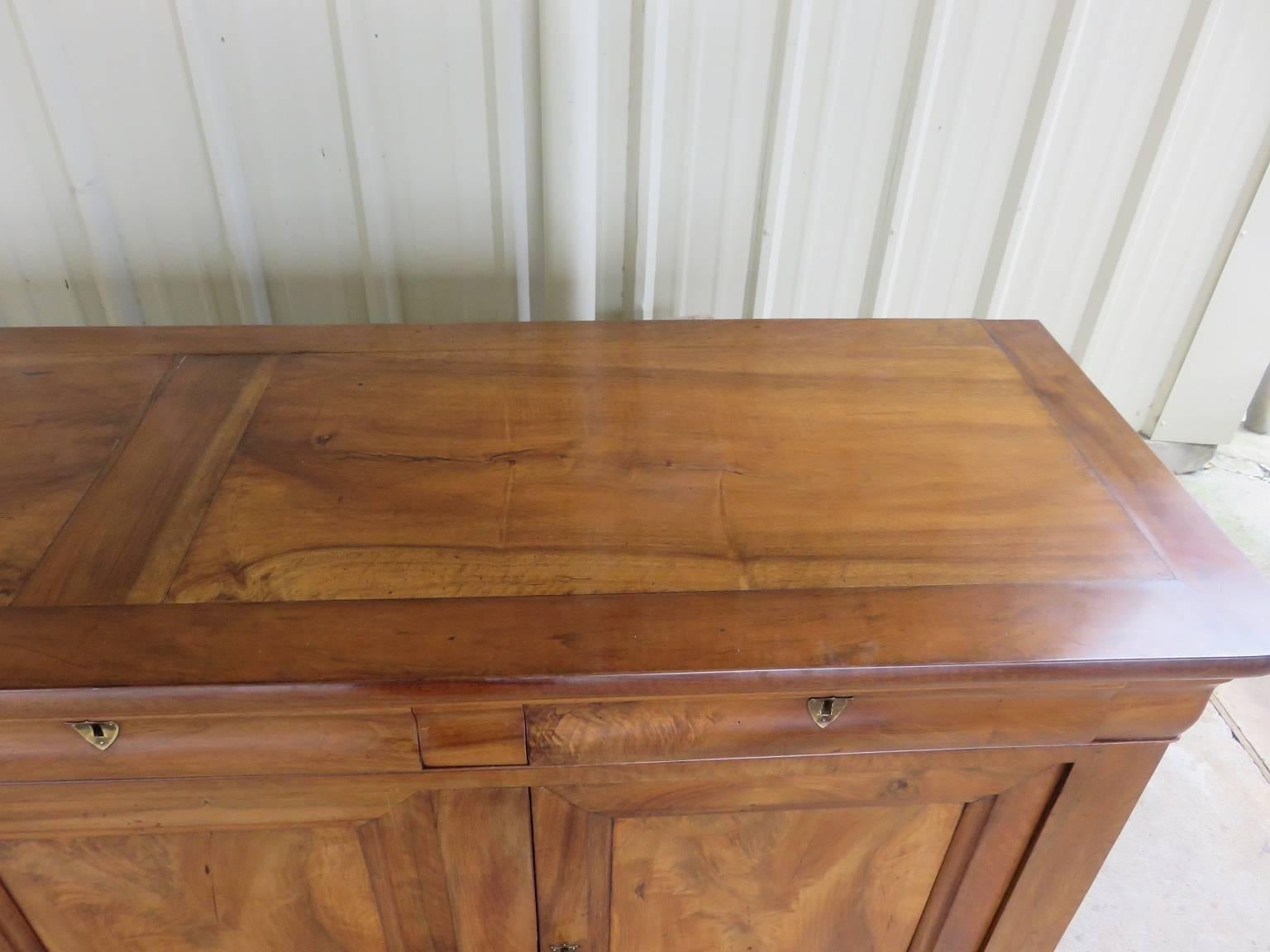 19th Century French Louis Philippe Enfilade in Walnut 3