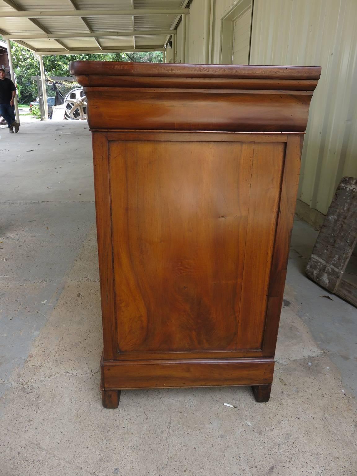 19th Century French Louis Philippe Enfilade in Walnut 5