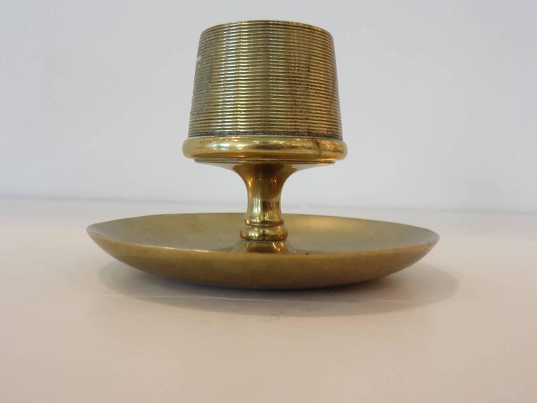 Vintage Brass Match Striker at 1stdibs